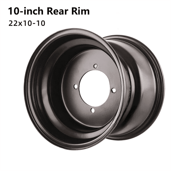 10 inch iron wheel rim rear 20x10-10 for Kart ATV off-road vehicles