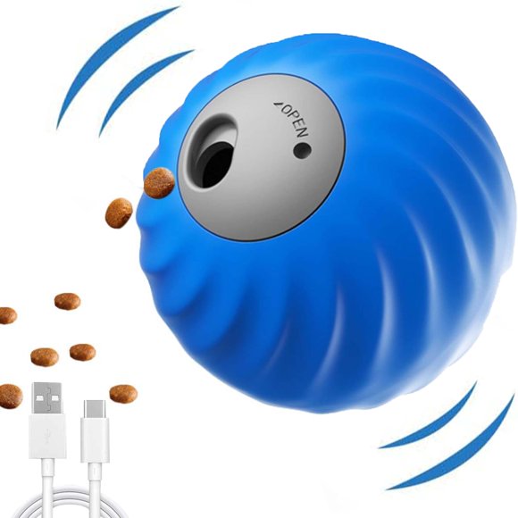 Zoomie Buddy 2.0 Lanceur de Balles Automatique & Distributeur de Friandises - Jouet Interactif pour Chien pour Jeu Intérieur Extérieur, Capteur Tactile Intelligent pour Grands Petits Chiens