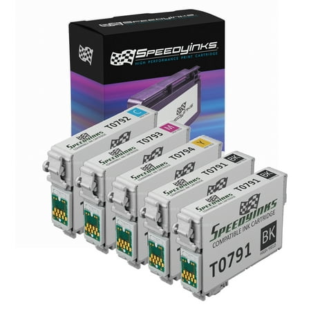 Speedy Remanufactured Cartridge Replacement for Epson 79 High Yield (2 Black  1 Cyan  1 Magenta  1 Yellow  5-Pack) 5PK Remanufactured High Yield Set for Epson 79 (2x T079120 1ea T079220 T079320 T079420) BCMY for use in Epson Stylus Photo 1400  Epson Artisan 1430.This Speedy remanufactured cartridge replacement for epson 79 high yield (2 black  1 cyan  1 magenta  1 yellow  5-pack) is a great remanufactured cartridge item at a reduced price you can t miss. It always ships fast and accurately and comes with a 100% guarantee. Buy your printer accessories and refills from our extensive printer accessories and electronics collection in confidence and save over other retailers.2-Year Quality Satisfaction Guaranteed. Affordable for Home. Reliable Toner Built for Business. Consistent Print Results. The use of aftermarket replacement cartridges and supplies does not void your printer’s warranty.