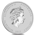 thumbnail image 2 of 2013 2 oz Silver Lunar Year of The Snake BU Australian Perth Mint In Cap, 2 of 3