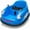 Blue, variant on Trilenars 12V Bumper Car in White with Safety Features,White