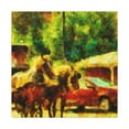 thumbnail image 1 of Horse and Carriage Stride - Canvas, 1 of 10