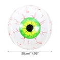 thumbnail image 2 of Fiudx Liquidación navideña Película de aluminio para decoración de fiestas navideñas con forma de globo ocular tridimensional 4D, 2 of 3