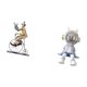 thumbnail image 5 of Figuras de payasos,Estatua de payaso,escultura,adorno de mesa,Colección de estatuillas de payasos adorables,Figura de escritorio,Estatua de astronauta para estantería,oficina o decoración, 5 of 8