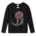thumbnail image 1 of Camiseta de manga larga de Godzilla para niños, ropa de Anime de algodón, camisetas cómodas, camiseta Base, regalos, nueva moda, 1 of 2