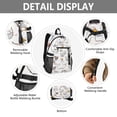 thumbnail image 4 of JIALIOU 14" Laptop Backpack Waterproof Airline Approved Stylish Casual Daypack for Travel Business College Work, Goose with Various Poses, 4 of 8