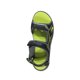thumbnail image 4 of Regatta - Sandalias chanclas de puntera abierta modelo Kota Drift para hombre caballero (Negro, Kiwi Llamativo) Regatta UTRG4171_blackbrightkiwi, 4 of 6
