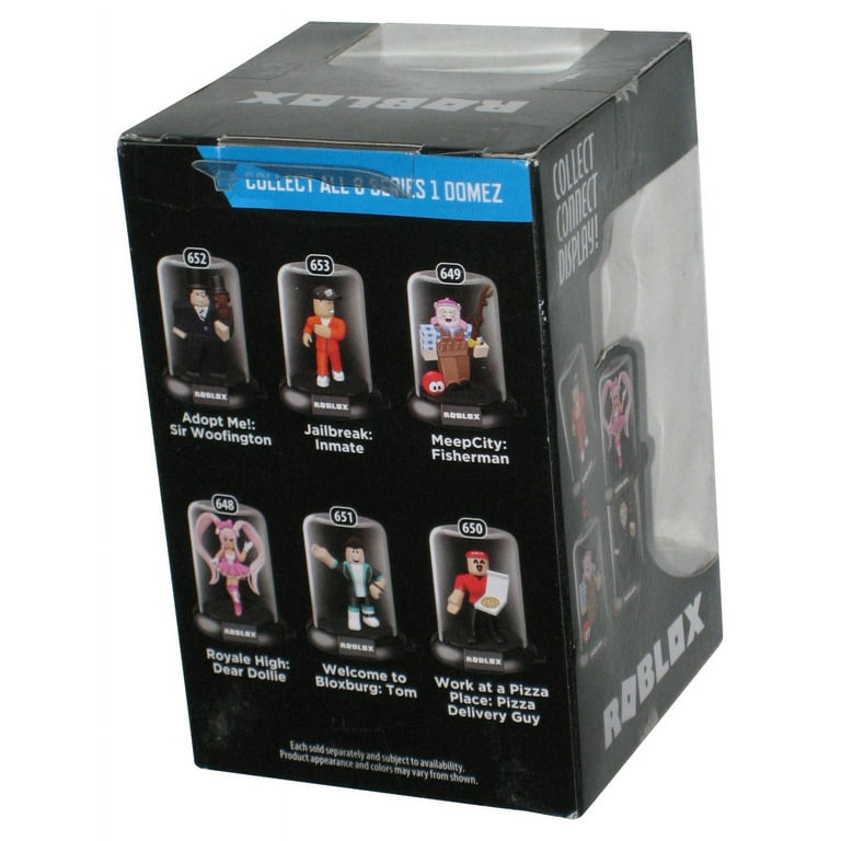 Roblox Series 1 Jazwares Zag Toys Domez Jailbreak Inmate Figure