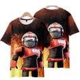 thumbnail image 4 of ROBLOX-Camiseta de mundo Virtual para niños y niñas, camisa de manga corta con cuello redondo, periférico, Anime, tendencia para adolescentes, juego de verano, 4 of 4