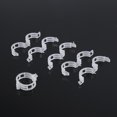 thumbnail image 3 of 100 clips de plásstico para bridas, clips de soporte para plantas, suministros de jardinería fáciles para tomates, pimientos y melones, 3 of 7