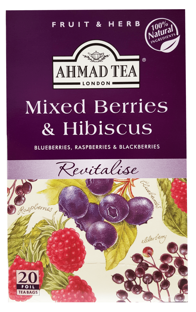 Ahmad Mixed Berries Hibiscus 20 Count, 1.4 oz
