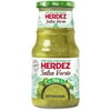 HERDEZ Salsa Verde Mild, Tortilla Chip Dip, Shelf Stable, 16 oz Glass Jar