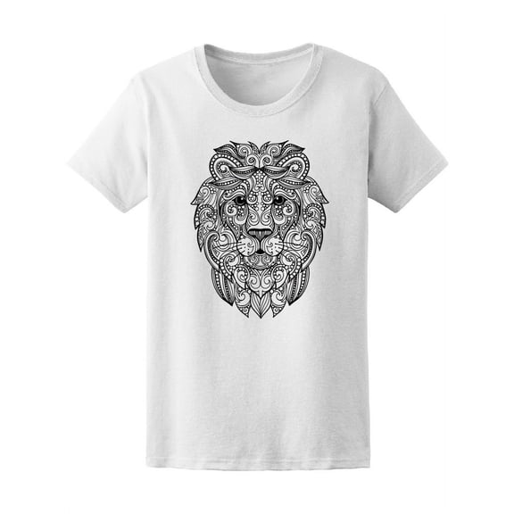 Zendoodle Style Lion Women's Tee - Image by Shutterstock