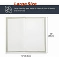 thumbnail image 4 of BUTTERFLY- 2Pcs Multi-Layer Jewelry Cleaning Cloth, Large Silver Polishing Cloth, 100% Cott, 4 of 6