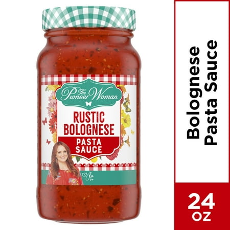 Pioneer Woman Rustic Bolognese Pasta Sauce, 24 oz (Ree Drummond Best Lasagna)
