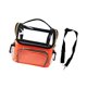 thumbnail image 4 of Bolsa de viaje para cosméticos, transparente, soporte para brochas de maquillaje, estuche de maquillaje profesional portátil de gran capacidad, estuch rojo anaranjado, 4 of 10