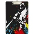 thumbnail image 2 of GZHJMY Baseball Clipboard A4 Standard Size Decorative Clipboard with Low Profile Metal Clip for Students Men Women Classroom and Office Whiteboard Clipboards, 2 of 7