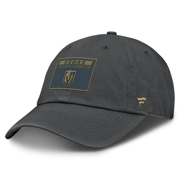Men's Fanatics Gray Vegas Golden Knights  Authentic Pro Prime Adjustable Hat
