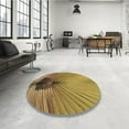 thumbnail image 4 of Ahgly Company Machine Washable Indoor Rectangle Transitional Saddle Brown Area Rugs, 4' x 6', 4 of 7