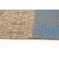 thumbnail image 2 of ECARPETGALLERY 6'8" x 9'9" Transitional Collage Handmade Area Rug for Living Room, Dining Room and Bedroom in Blue, 2 of 9