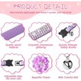 thumbnail image 3 of Mumup 1Pack Cat Collars,Rhinestone for Girl Cats Bling Kitten Flower Adjustable Breakaway Collar with Bell Soft Velvet Leather Collar for Puppy Small Dogs, 3 of 6