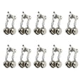 thumbnail image 6 of 10pcs Fishing Bite Alarm Double Fishing Rod Bell Twin Ring Bells with Clip, 6 of 11