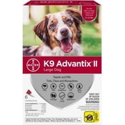 Advantix ADVX-RED-55-6 Advantix For Dogs 21-55 Lbs
