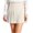 E171-White, variant on hengsof Girls Pleated School Uniform Skirt for 5-15 Years Solid Color Elastic Waist Casual Everyday Skirt Basic Versatile Pleated Skirt