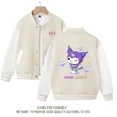 thumbnail image 1 of Sanrioed-Chaqueta de uniforme de béisbol para niños, abrigo de manga larga con estampado Kawaii, My Melody, Kuromi, Pochacco, 1 of 5