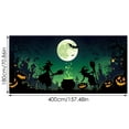 thumbnail image 2 of Bannières de Garage d'Halloween Design Cool Matériau en Tissu Résistant aux Intempéries Faciles à Installer Réutilisables pour Fête d'Halloween Extérieur Intérieur Attirant les Enfants Voisins, 2 of 3