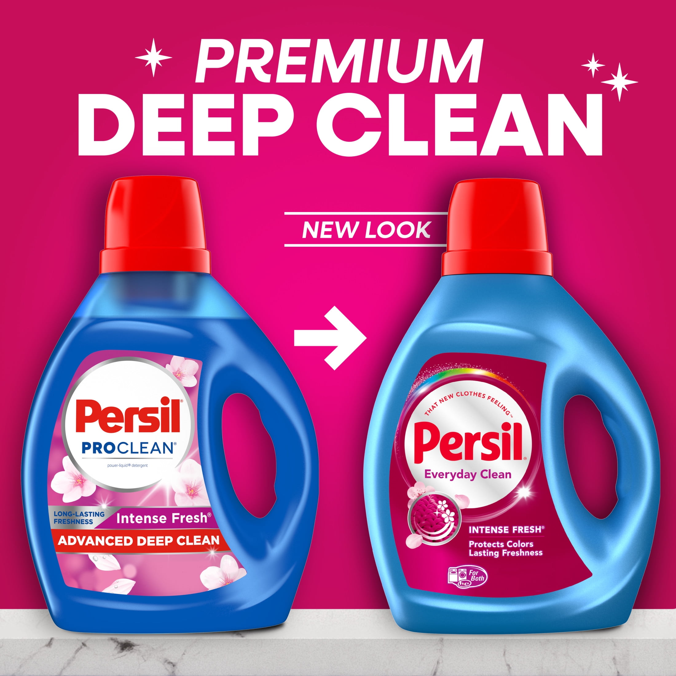 Persil Intense Fresh Everyday Clean Liquid Laundry Detergent, 100 fl oz, 64 Loads