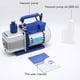 thumbnail image 4 of Bomba de vacío integrada de mano con refrigerante de mantenimiento de aire acondicionado de pieza rotacional, 4 of 8