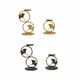 thumbnail image 5 of Candelabro De Hoja De Ginkgo De Estilo Retro Europeo, Candelero Forjado Simple Moderno, Adorno De Mesa De Hierro Para El Hogar, Bar, Fiesta, Decoración De Boda Minnieouse HA026446-02, 5 of 6