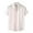 White, variant on Hpapadks Mens Shirts Summer Short Sleeve Button Down Lapel Stripe Blouses Daily Loose Dress Shirts for Men White L