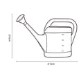 thumbnail image 2 of 2X Gardening Watering Can Plastic Capacity with Long Nozzle Watering Pot, 2 of 5
