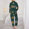 thumbnail image 5 of Disketp Pajamas Set Long Sleeve Sleepwear Womens Button Down Nightwear Pj Sets-Big Machine, 5 of 9