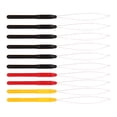 thumbnail image 4 of Enhebrador de extensiones de cabello, 10 piezas Enhebrador de agujas de bucle Herramientas para extensiones de cabello Aguja de bucle para extensiones de cabello Mejore su experiencia, 4 of 12