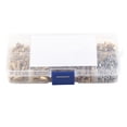 thumbnail image 1 of 360pcs M2.5 Brass male Female Standoff and Stainless Steel Hex Nuts Assortment In Box, 1 of 1