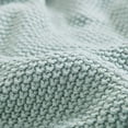 thumbnail image 3 of INKIVY Bree Knit Throw Aqua 50x60, 3 of 5