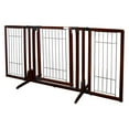 thumbnail image 4 of Richell Freestanding Dog Gate, Cherry Brown, 63"L x 26"W x 32"H, 4 of 4