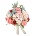 thumbnail image 3 of Ramo de dama de honor Flor de dama de honor Elegante ramo de flores de seda Artificial estilo E, 3 of 9