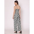 thumbnail image 3 of HERE&NOW Women's Printed Jump Suit Dress Sleeveless Casual Strappy Summer Wear Slip On Attched Top And Bottom Set, 3 of 7