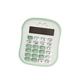 thumbnail image 4 of Calculadora pequeña con forma de pan, bonita, robusta, básica, portátil, de 12 dígitos, ideal para el hogar, la escuela primaria, la oficina, los Verde, 4 of 8