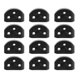thumbnail image 1 of 12Pcs Classical Guitar Rollers String Locks Nut Block Clamp, Black, 1 of 5