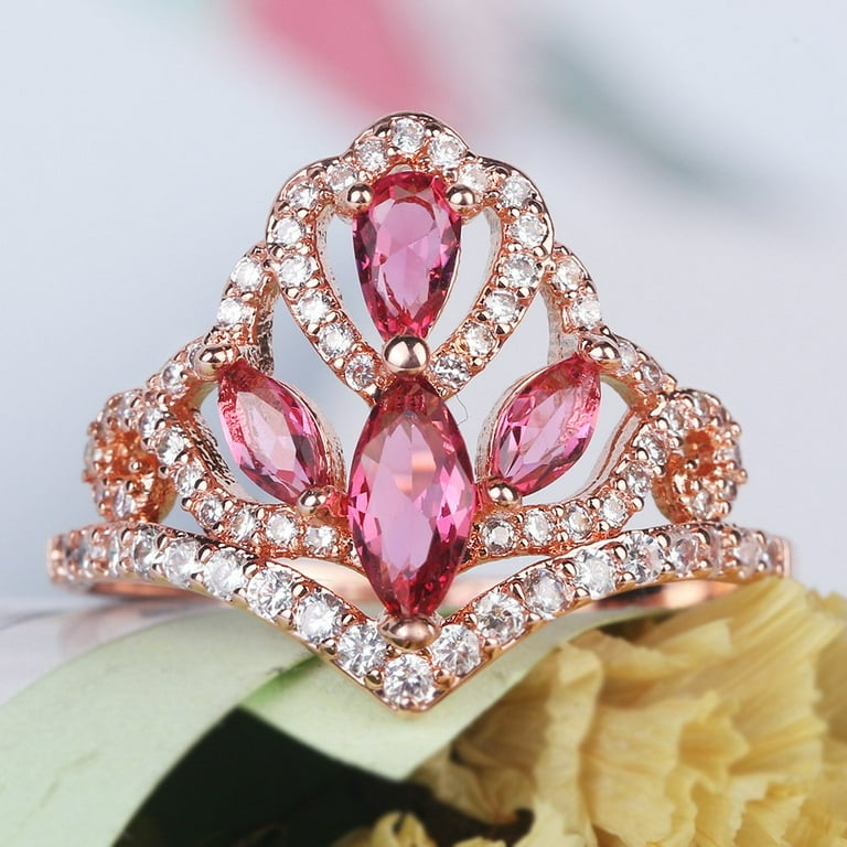Crown ring shop for her