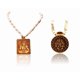 thumbnail image 1 of Kamada Combination of Shiv Tulsi (Basil) Pendant mala and exquisite Shri Radharound Tulsi (basil) mala,Spritual Pendant Necklace for Women and Men, 1 of 5