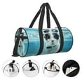 thumbnail image 3 of KLL Swimming Cat Goggles Duffle Bag For Men Women Sport Gym Fitness Tote Travel Training Workout Basketball Football Weekender, 3 of 6