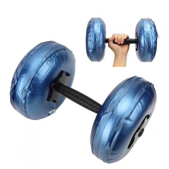 Muscle Training Dumbbell Water Filled Dumbbell, Adjustable Exercise Equipment Fitness Dumbbell, for Women Men Travel Home Blue 8-10KG Dumbbell
