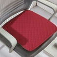 thumbnail image 4 of Tahtuvzn 17x17" Chair Cushion Solid Color Seat Thickened Padded Suitable for Office Kitchen Dining Patio, Gifts for Yourself, Red, 4 of 5