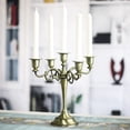 thumbnail image 3 of Giaone Vintage Metal Candle Holder 3/5 Heads Candlelight Dinner Candlestick Stands for Home Wedding Party Table Decoration Gift Supplies, 3 of 16